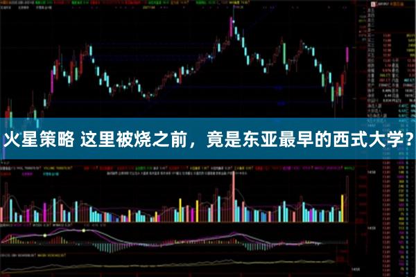 火星策略 这里被烧之前，竟是东亚最早的西式大学？