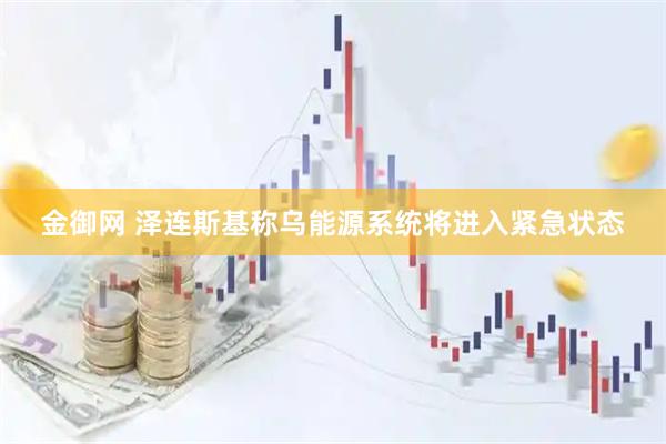 金御网 泽连斯基称乌能源系统将进入紧急状态